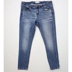 Buckle BKE Womens 34 x 29 1/2 Thick Stitch Payton Universal Fit Mid Rise Jeans